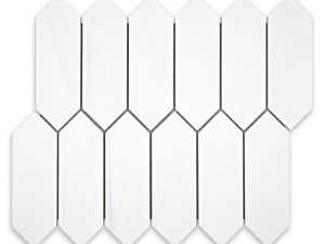 Bianco Dolomite Marble Picket